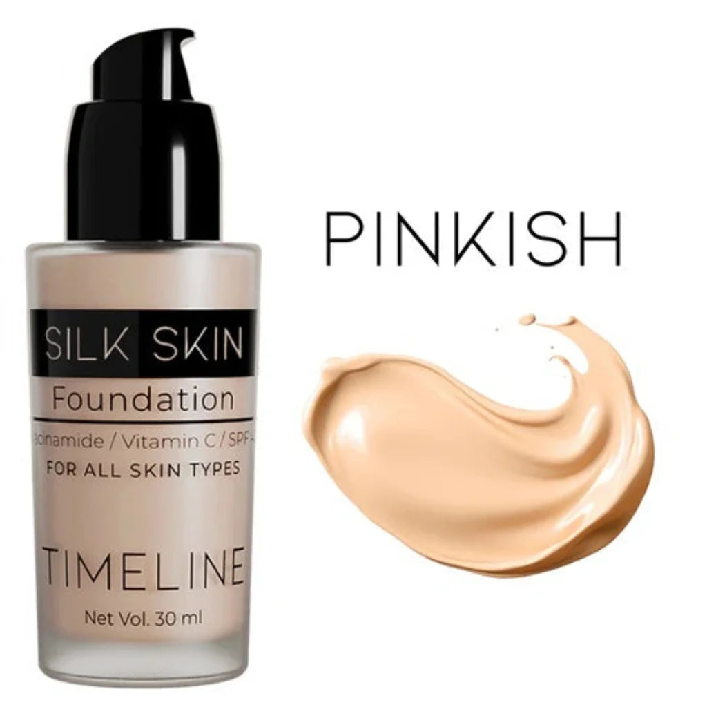 Silk Skin Foundation, Lightweight Natural Coverage, for Women