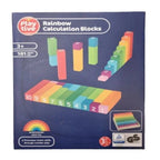 Playtive Montessori Rainbow Calculation Box, 101pcs Counting Set, for Kids