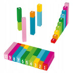 Playtive Montessori Rainbow Calculation Box, 101pcs Counting Set, for Kids