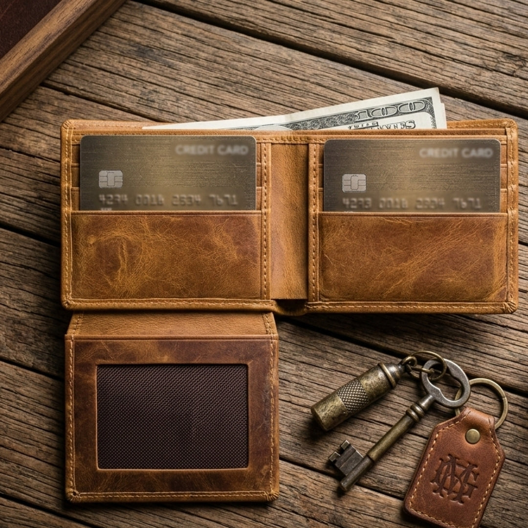 Pocket-Friendly Leather Wallet