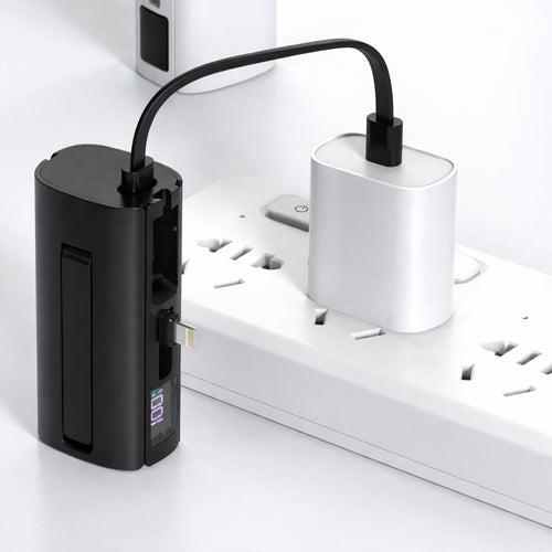 Power Bank, Aspor A351, 2 in 1 iPhone and Type C Mini Portable Chargerah - 5000mAh