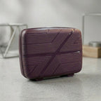 Premium Hard Shell Beauty Box Makeup Storage Case Blue