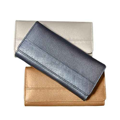 Nuvina premium leather clutch for women – elegant and compact accessory