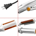 Hair Straightener, and Curling Iron with PTC Heating