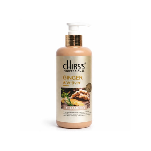 Professional Ginger Vetiver Shampoo 2 in 1 Hair Cleansing and Nourishing Care