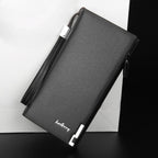 Long Purse, Original Balenberry with 12 Card Slots Black
