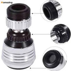Multifunctional 360° water Faucet Kitchen Sink Faucet Sprayer Water Saving Aerator 360 Degrees Rotatable