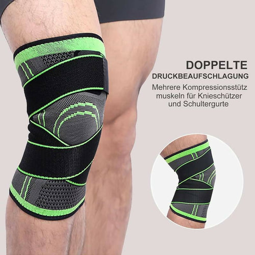1pc Knee Support Band With Belt | Adjustable Knee Support Pad For Men And Women | Anti-Slip Knee Warmer Sleeves | Knee Sleeves