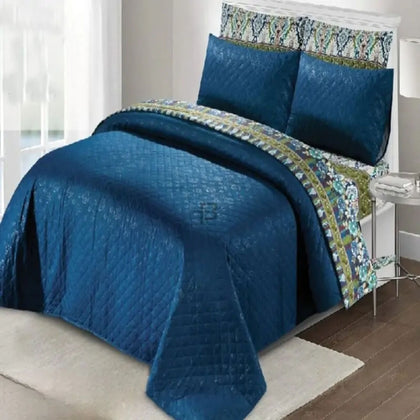 Comforter Set, BGREE Luxury - Reversible Design, Elegant & Soft, 6-Piece Set