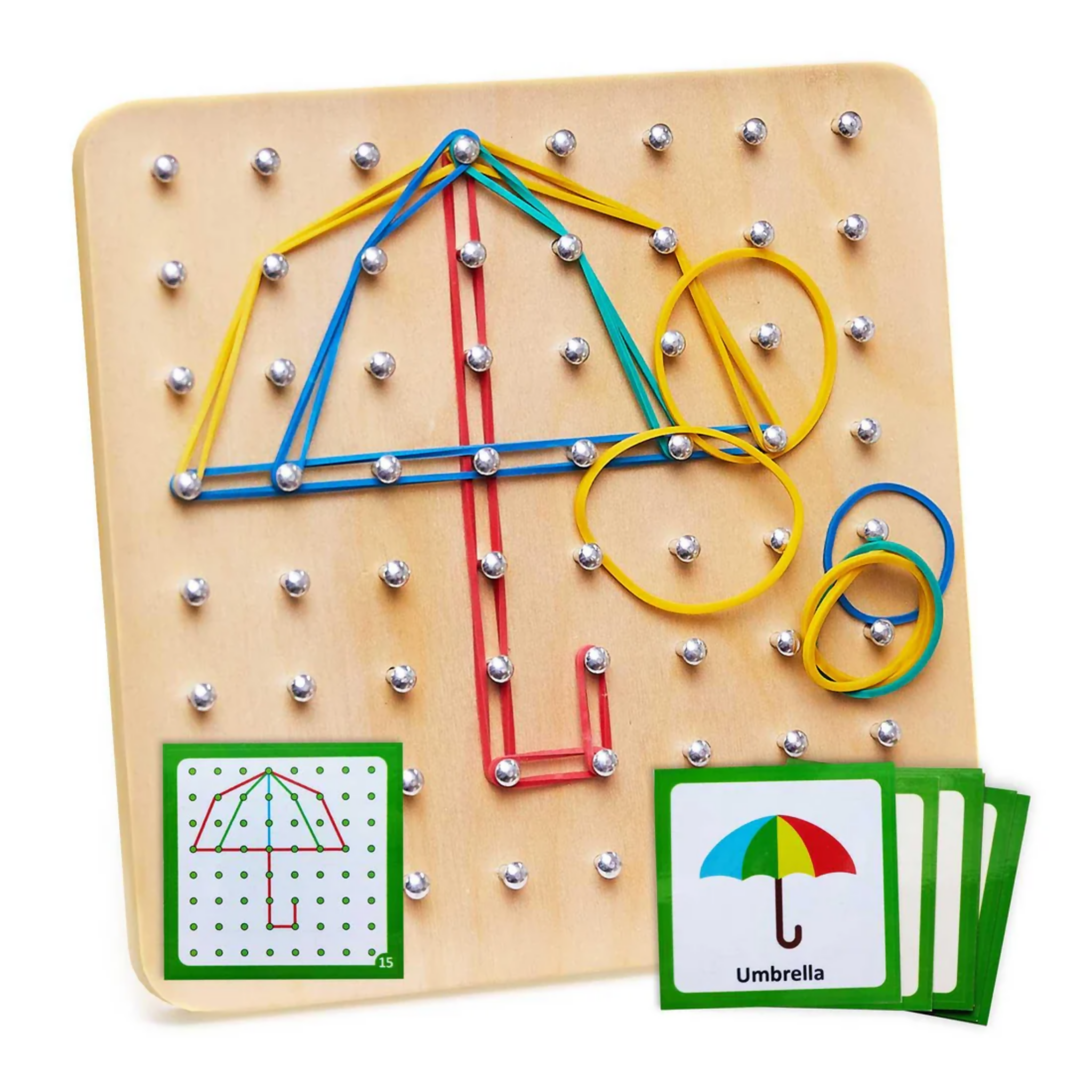 Boost Creativity and Skills with Our Wooden Pattern Board! – Action ...