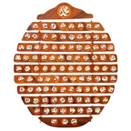 Wooden Scenery Allah Name