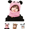 Kids Winter Panda Wool Cap