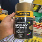 MUBAH Color Spray 300g – Quick-Dry Black Spray Paint | Fade-Resistant Smooth Finish