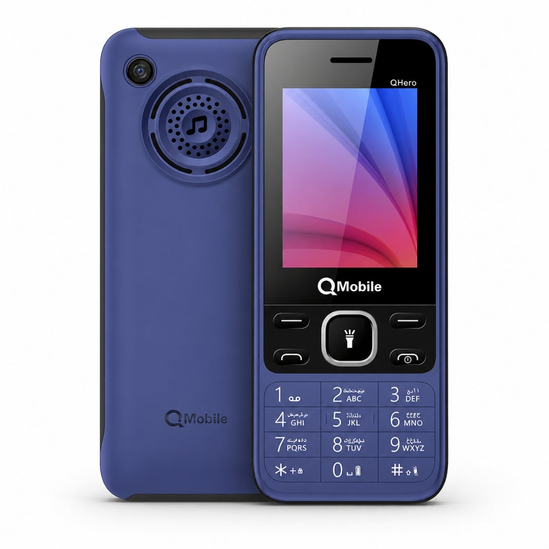 QMobile Q Hero Dual SIM Mobile, PTA Approved - 3000mAh Battery