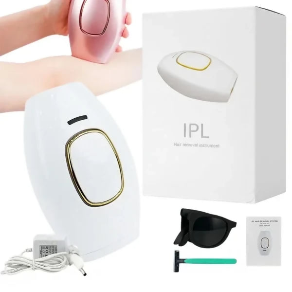 IPL Laser Hair Removal Device | Permanent Hair Reduction Epilator | Painless Body Hair Remover