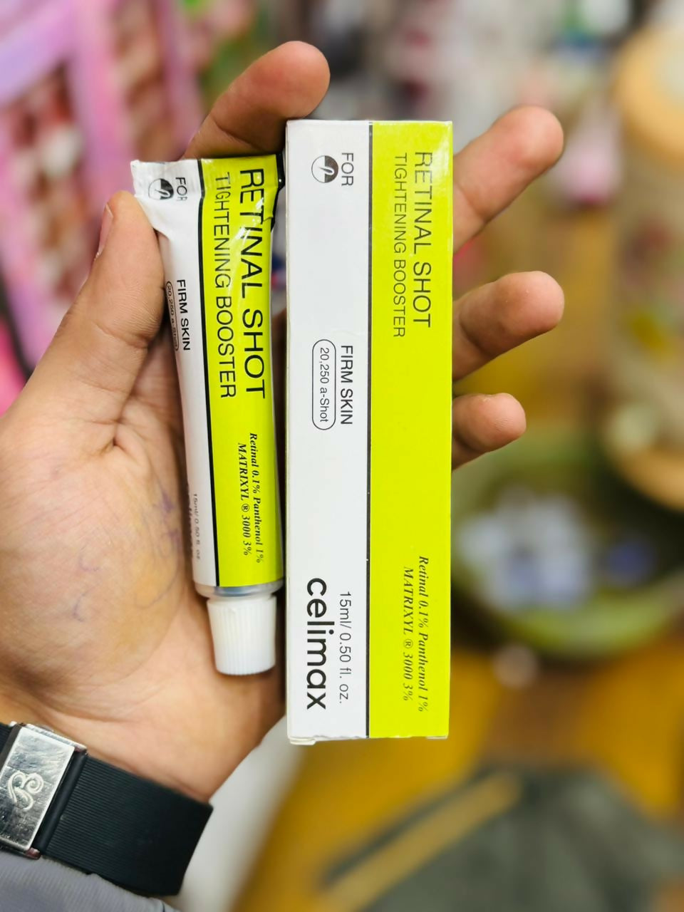 Celimax The Vita‑A Retinal Shot Tightening Booster | 15ml | Retinal Serum for Firm & Smooth Skin