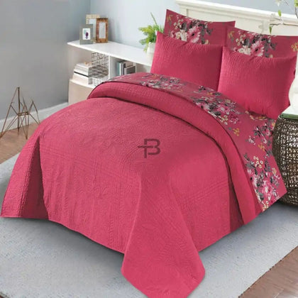 Comforter Set, Premium Balcony Luxury Lifetime Color Guarantee, Elegant & Soft - Care
