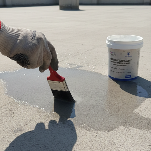 Hydra Agent Roof Guard Chemicals – Waterproofing & Anti-Leakage Sealant with brush (1kg)