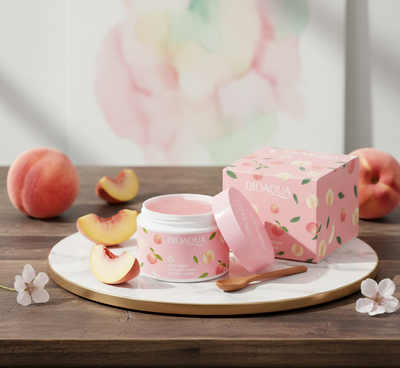 Bioaqua Peach Extract Exfoliating Face Gel Cream – Gentle Peeling Fruit Acid Formula for Smooth, Fresh & Radiant Skin