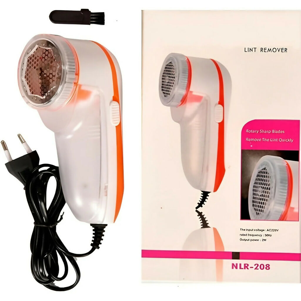 New NOVA NLR-208 Electric Fabric Lint, Rechargeable & Portable Fabric Shaver