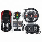 RC car with foot controller