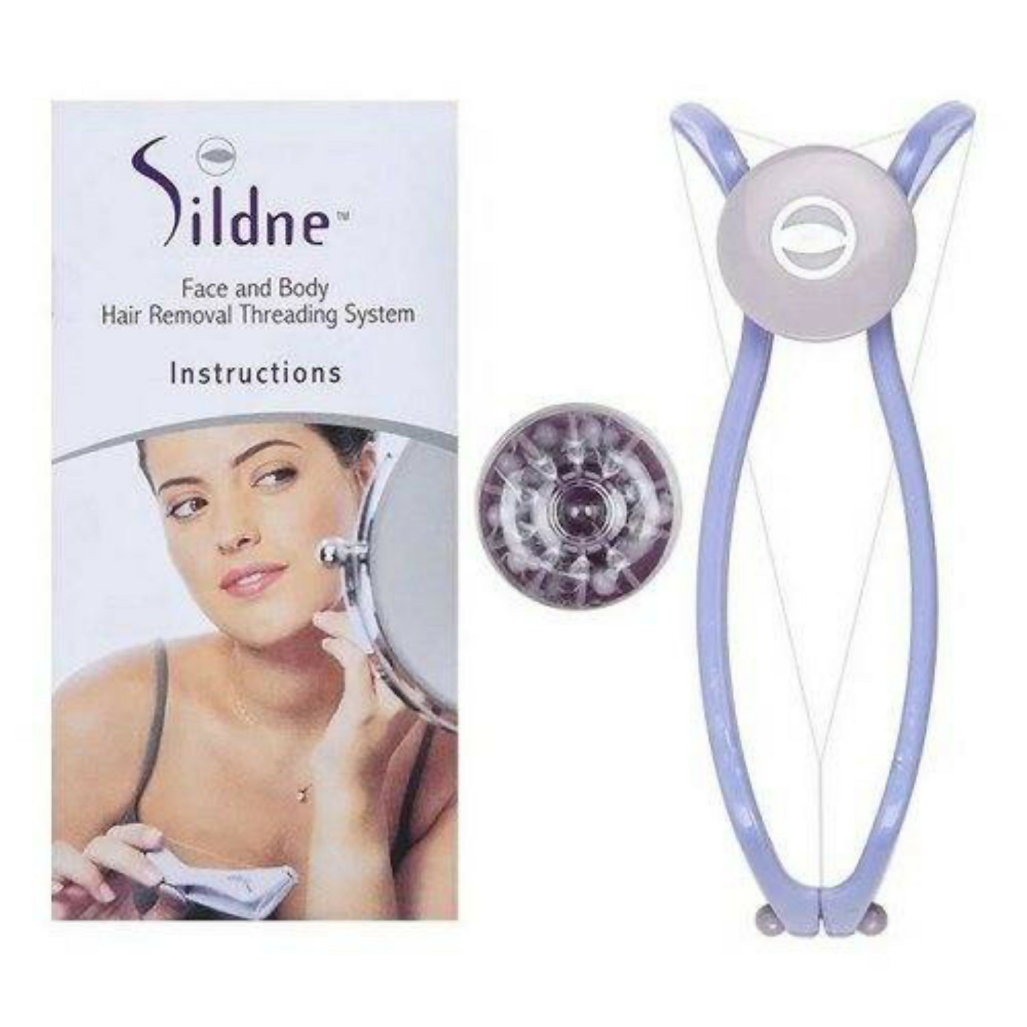 Sildne Hair Threading Machine for Women – Eyebrow & Facial Hair Remover Threader Tool