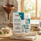 CeraVe Hydrating Skin Polish, Dual-Action Exfoliation & Hydration, for Softer Skin