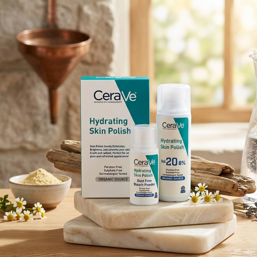 CeraVe Hydrating Skin Polish, Dual-Action Exfoliation & Hydration, for Softer Skin