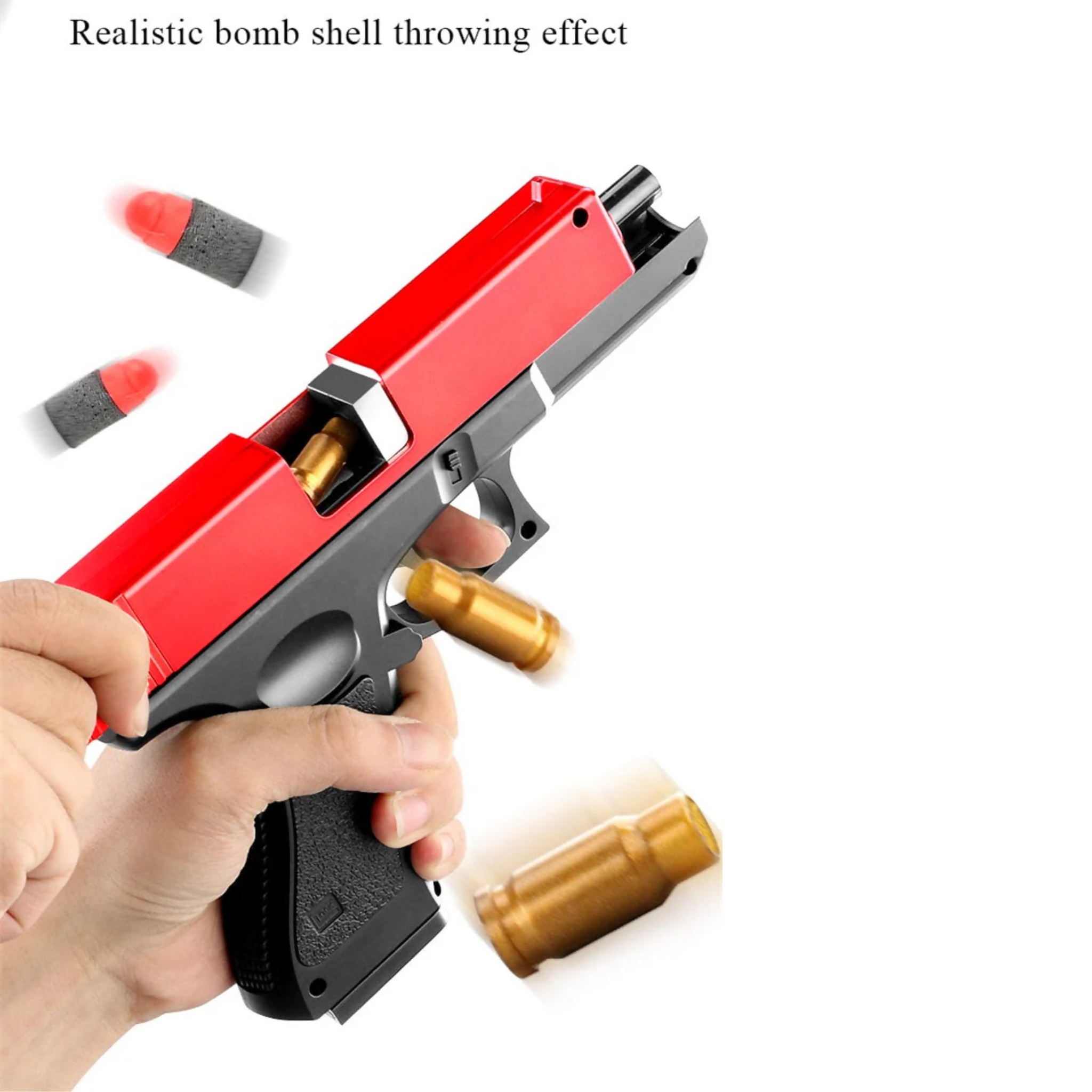 Toy Gun, Shell Ejection Soft Bullet & High Quality, for Kids'