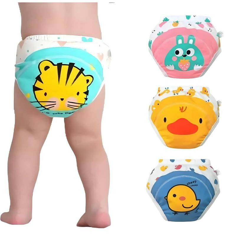 Kids Reusable Baby Diaper And Training Pants Soft Comfortable Washable For Daily Use | Large