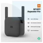 Original Xiaomi Mi Wifi Repeater Pro 300m - Wireless Signal Booster With Dual External Antenna For Expanded Network Coverage