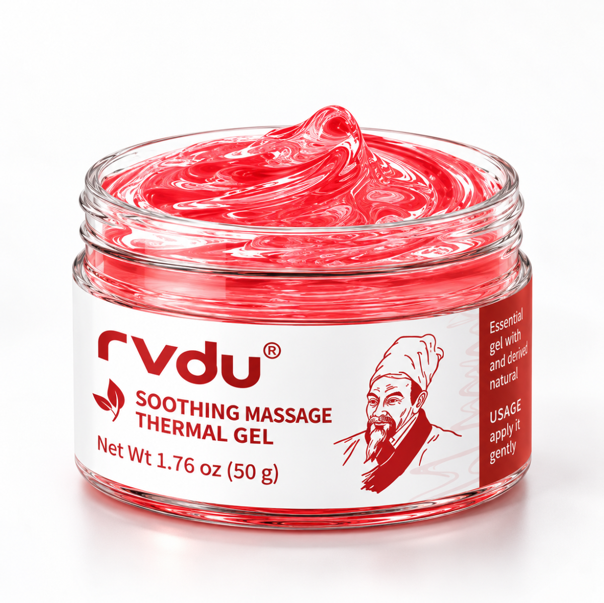 RVDU Warming Soothing Massage Gel for Muscles and Joints 50g