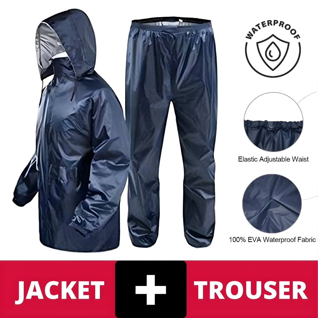 Rain Coat, Waterproof, Lightweight Rain Suit for Bikers and Daily Use