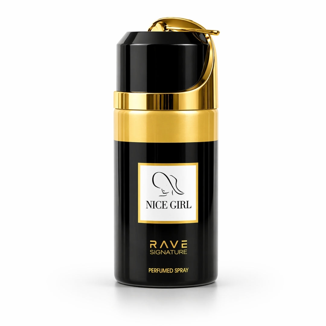 Rave Signature Nice Girl Body Spray, Fragrance, for Unisex - 250ml