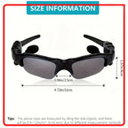 Smart Bluetooth Audio Sunglasses 5.0, Wireless Music & Calling Glasses