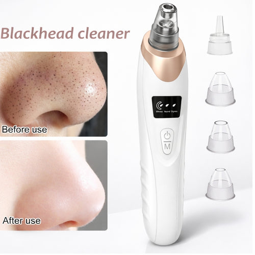 Rechargeable Blackhead Suction Device with 3 Levels Pore Cleaner
