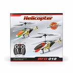 Remote Control Helicopter RFD-018 Rechargeable Indoor Flying Toy with Light