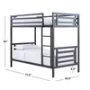 Kids Metal Bunk Bed