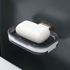 Wall Mounted Soap Holder with Draining Tray