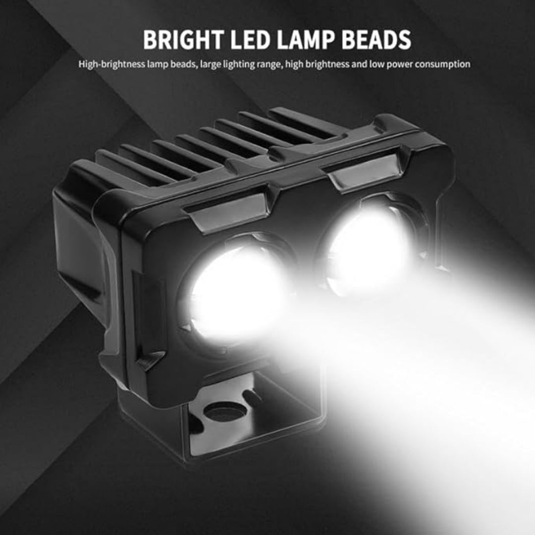 Robot-style motorcycle light