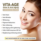 Anti Aging Cream, VITA-AGE Glow & European Formula with SPF-20