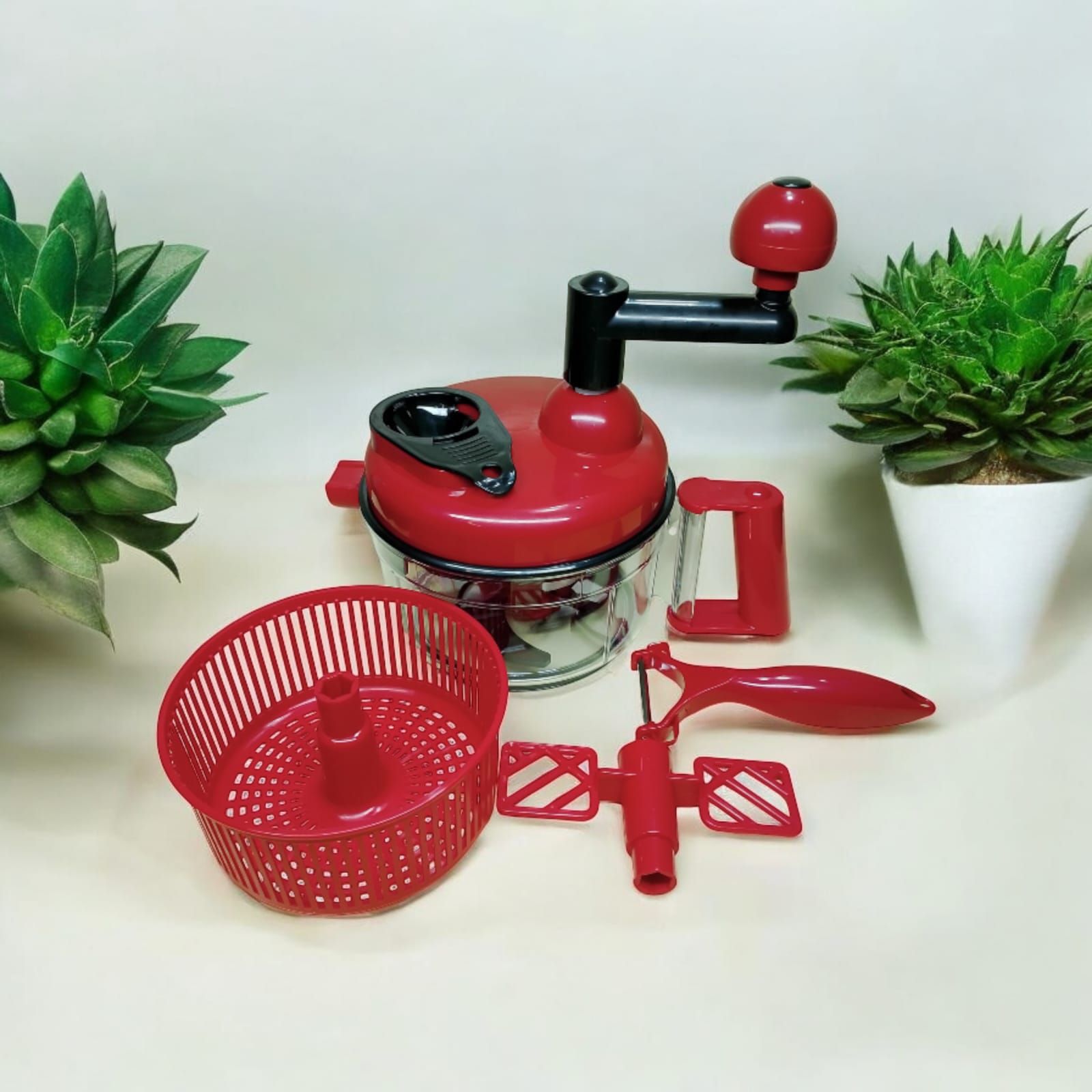 Manual Hand Multifunction Speedy Vegetable Quick chopper