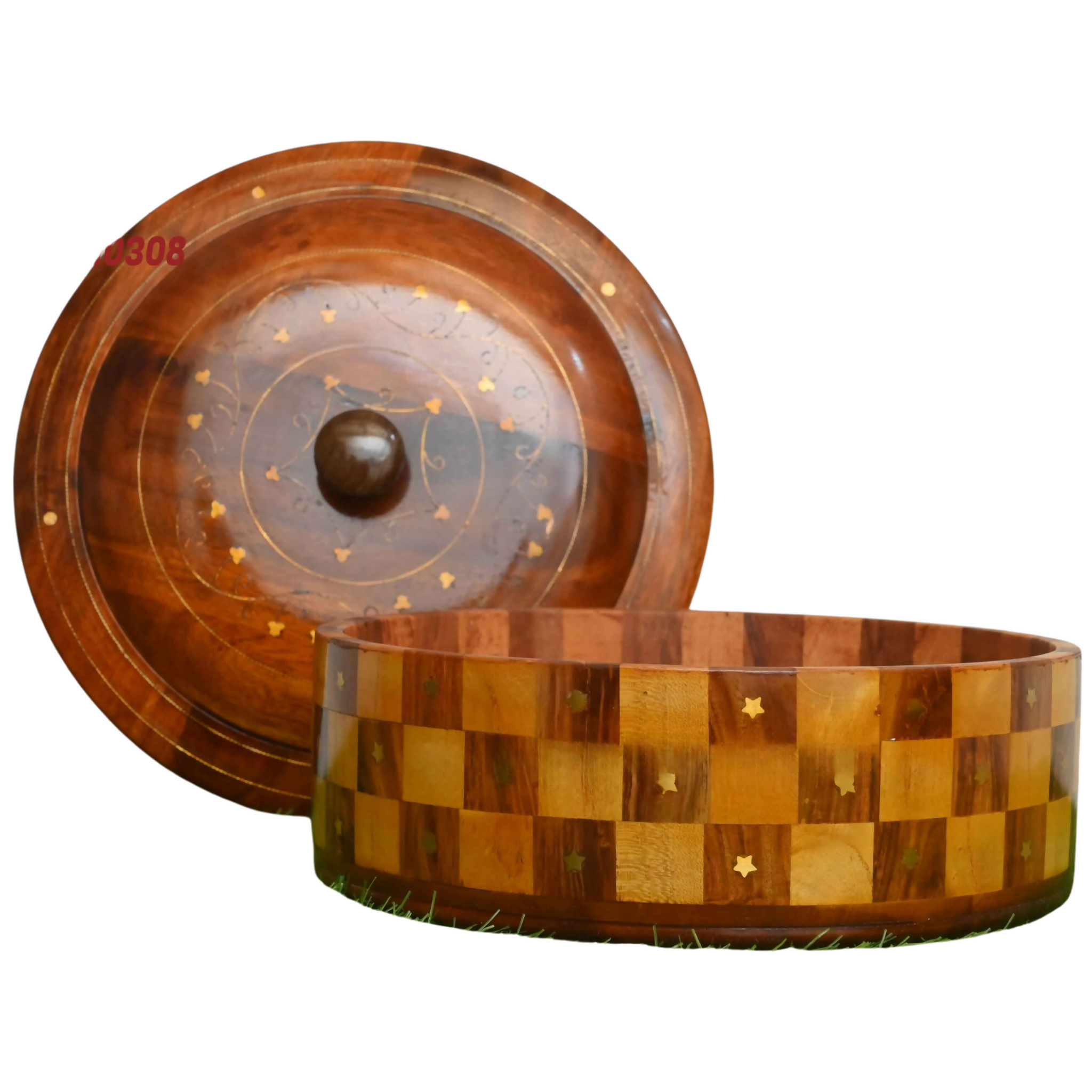 Wooden Handmade Tukri Hot Pot