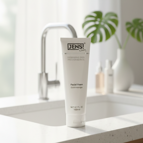 Jens Choy Demanding Skin Facial Foam Providing Gentle Cleansing With Nourishing Care And Refreshing Finish - 100ML