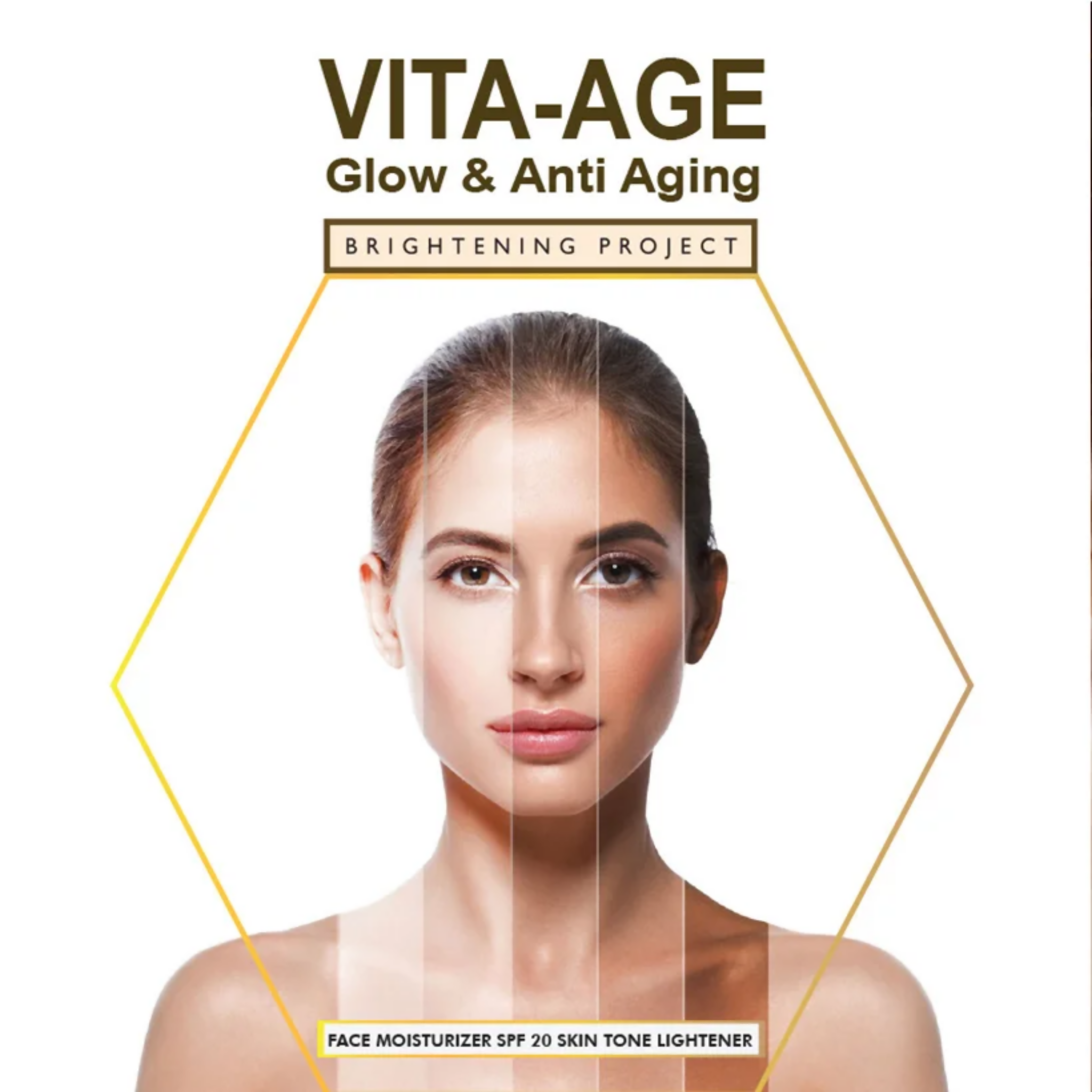 Anti Aging Cream, VITA-AGE Glow & European Formula with SPF-20