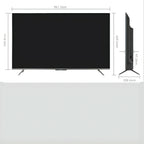 Vertex 43" Smart LED TV (Bezel-Less, Full HD, Android 14, Voice Remote)