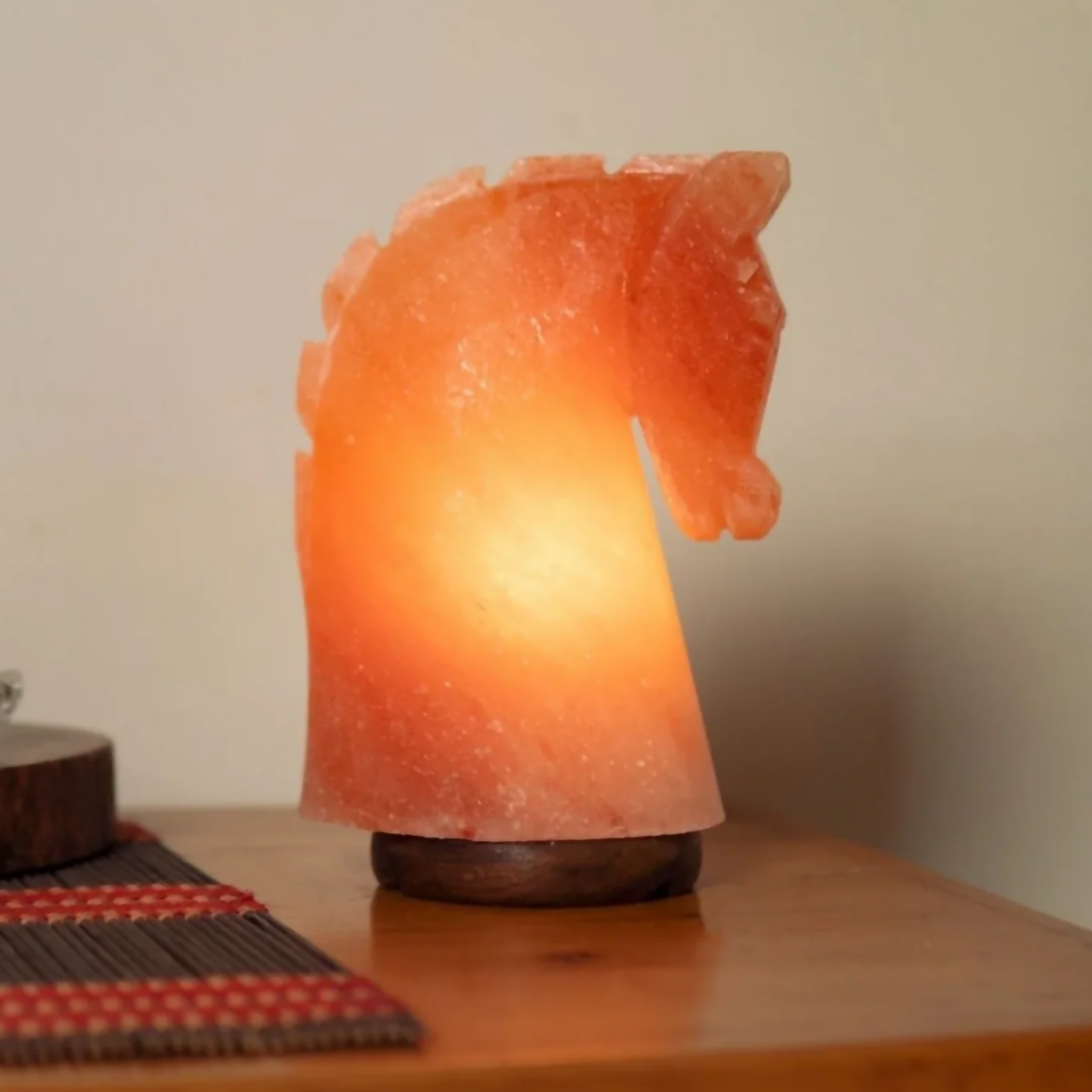 Himalayan Salt Mustang Lamp
