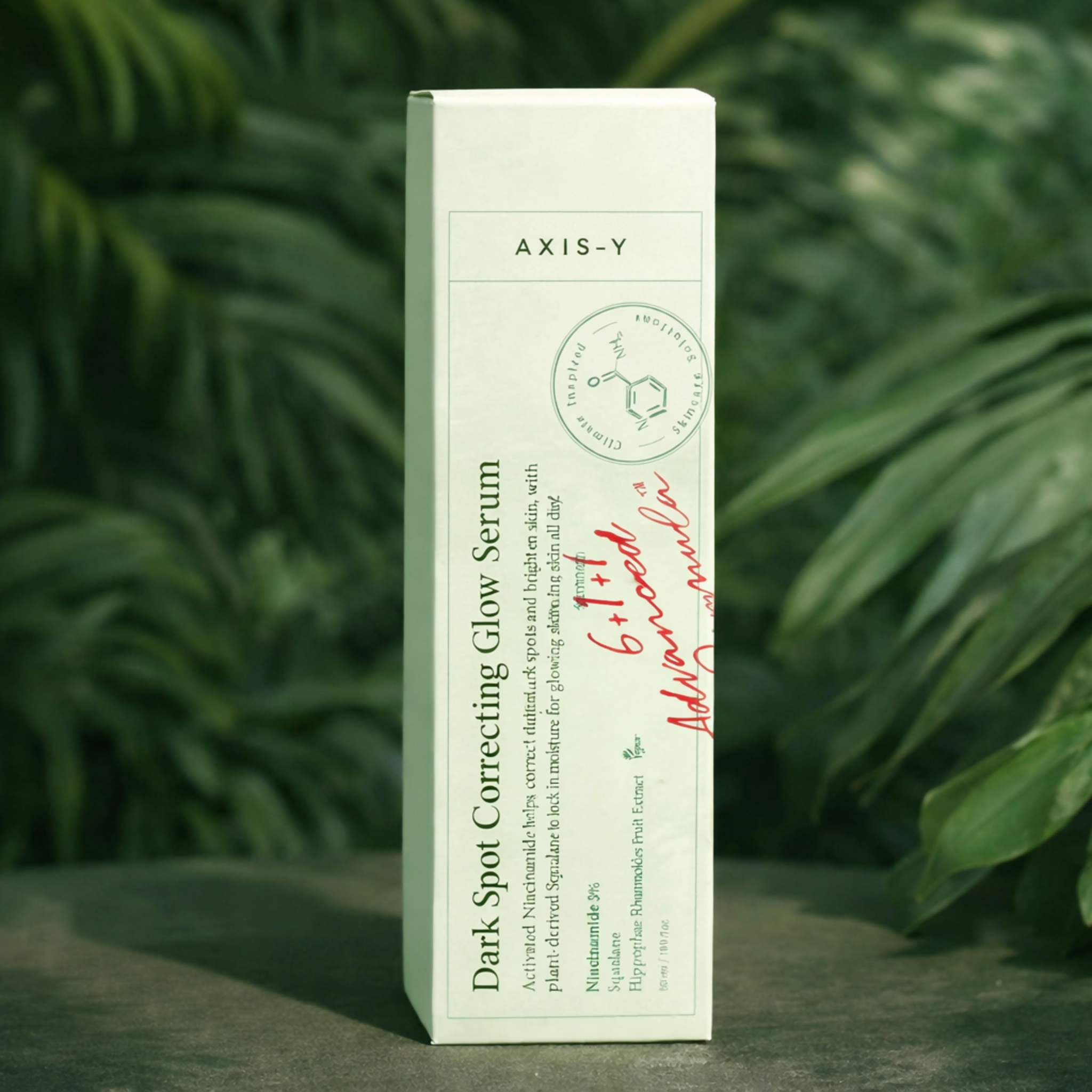 AXIS-Y Dark Spot Correcting Glow Serum – Advanced Formula with 5% Niacinamide & Squalane for Radiant Skin - 50ml