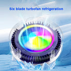 Phone Cooling Fan, SL-25 Semiconductor, Radiator with Magnetic Clip
