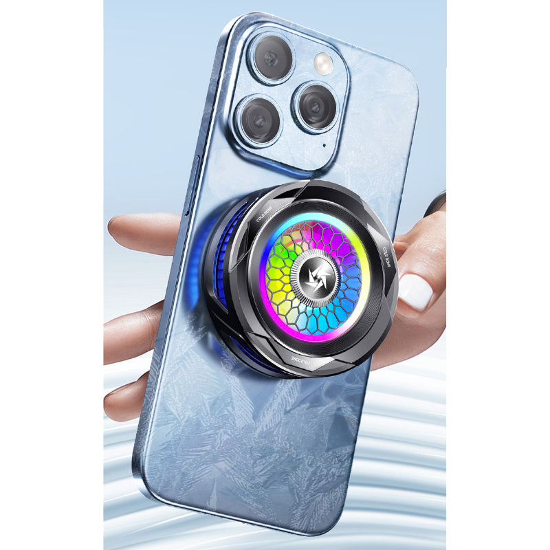 Phone Cooling Fan, SL-25 Semiconductor, Radiator with Magnetic Clip